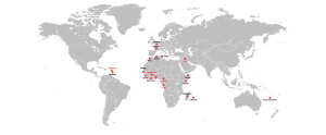 PANO network world map